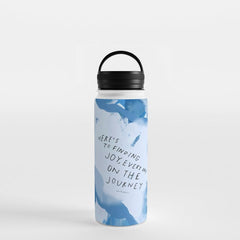 "Here's To Finding Joy, Every Day On The Journey" Water Bottle