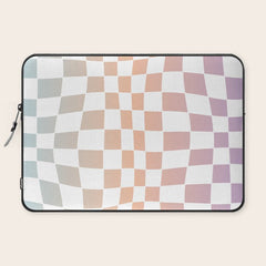 2014 gradient checked warp Laptop Sleeve