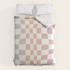 2014 gradient checked warp Comforter