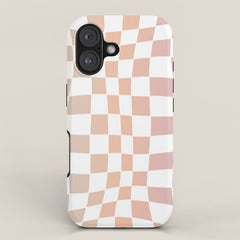 2014 gradient checked warp iPhone Case