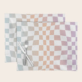 2014 gradient checked warp Placemat