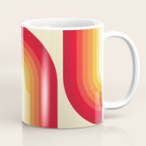 70s Retro Sun Coffee Mug