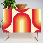 70s Retro Sun Credenza