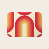 70s Retro Sun Bath Mat