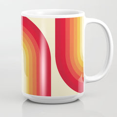 70s Retro Sun Coffee Mug