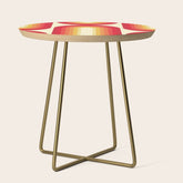 70s Retro Sun Side Table