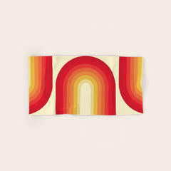70s Retro Sun Bath Towel