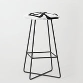 A Family Of Five White Background Stool
