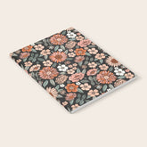 70s flowers - 70s, retro, spring, floral, florals, floral pattern, retro flowers, boho, hippie, earthy, muted Notebook