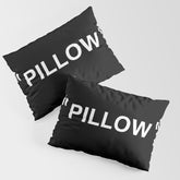 " Art " (Negative) Pillow Sham