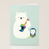 A Little Band Stationery Card
