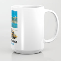 1970 MONACO Grand Prix Racing Poster Coffee Mug