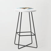 1970 MONACO Grand Prix Racing Poster Stool