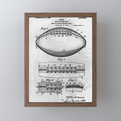 1938 Football Mini Art Print