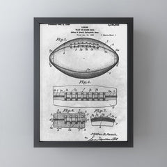 1938 Football Mini Art Print