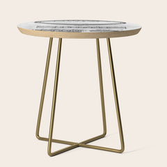 1938 Football Side Table