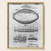 1938 Football Serving Tray