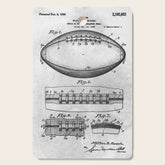 1938 Football Cutting Board