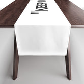 "KEEP OFF" Table Runner