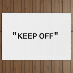"KEEP OFF" Outdoor Rug