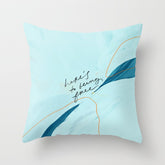"Here's To Being Free." Throw Pillow