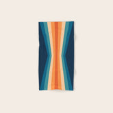70's Retro Reflection Bath Towel