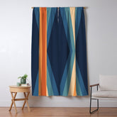 70's Retro Reflection Window Curtain