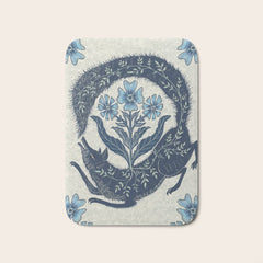 A Fox Chasing Its Tail Bath Mat