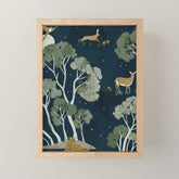 A Forest Awakens Full Moon Mini Art Print