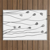 A group of poppy heads Outdoor Rug