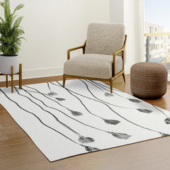 A group of poppy heads Rug