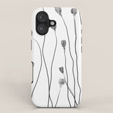 A group of poppy heads iPhone Case
