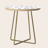 A group of poppy heads Side Table