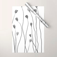 A group of poppy heads Wrapping Paper