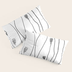 A group of poppy heads Pillow Sham