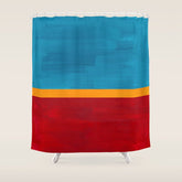 70s Glow Shower Curtain
