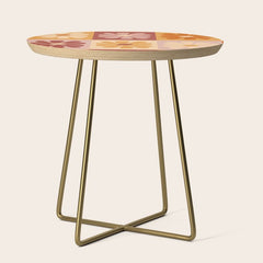 70's Daisy Bloom Side Table
