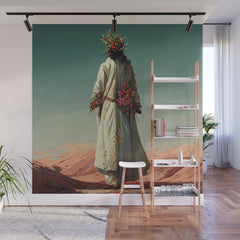 "Here He Comes" Wall Mural