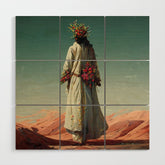 "Here He Comes" Wood Wall Art
