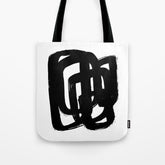 A Heavy Thought White Background Tote Bag