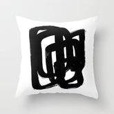 A Heavy Thought White Background Throw Pillow
