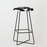 A Heavy Thought White Background Stool