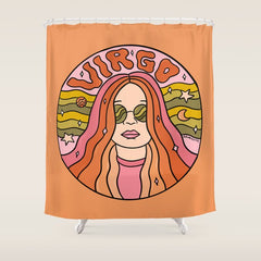 2020 Virgo Shower Curtain
