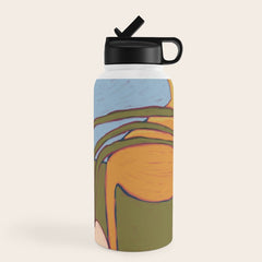 3 Flowers Water Bottle