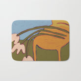 3 Flowers Bath Mat