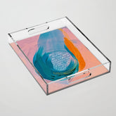 "May You Always Be The One Who Stays In Relentless Pursuit.." Acrylic Tray
