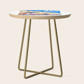 1959 24 Hours of Le Mans Race Poster Side Table