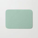 1950s Mint Green Solid Bath Mat