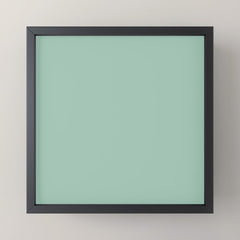1950s Mint Green Solid Mini Art Print
