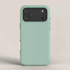1950s Mint Green Solid iPhone Case